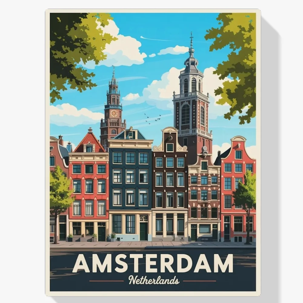 Pintar por Números - Ámsterdam, Países Bajos