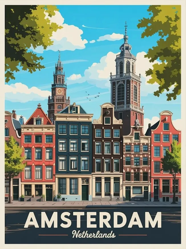 Pintar por Números - Ámsterdam, Países Bajos, foto 2