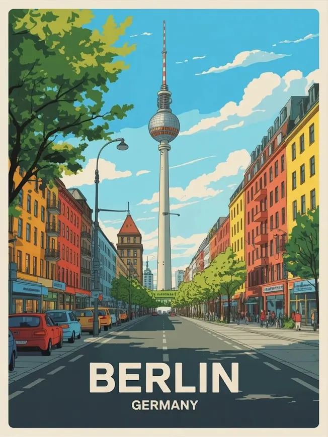 Pintar por Números - Berlín, Alemania, foto 2