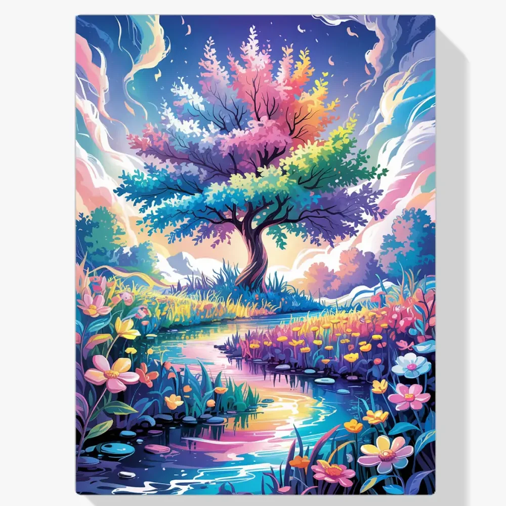 Pintar por Números - Bosque mágico de ensueño