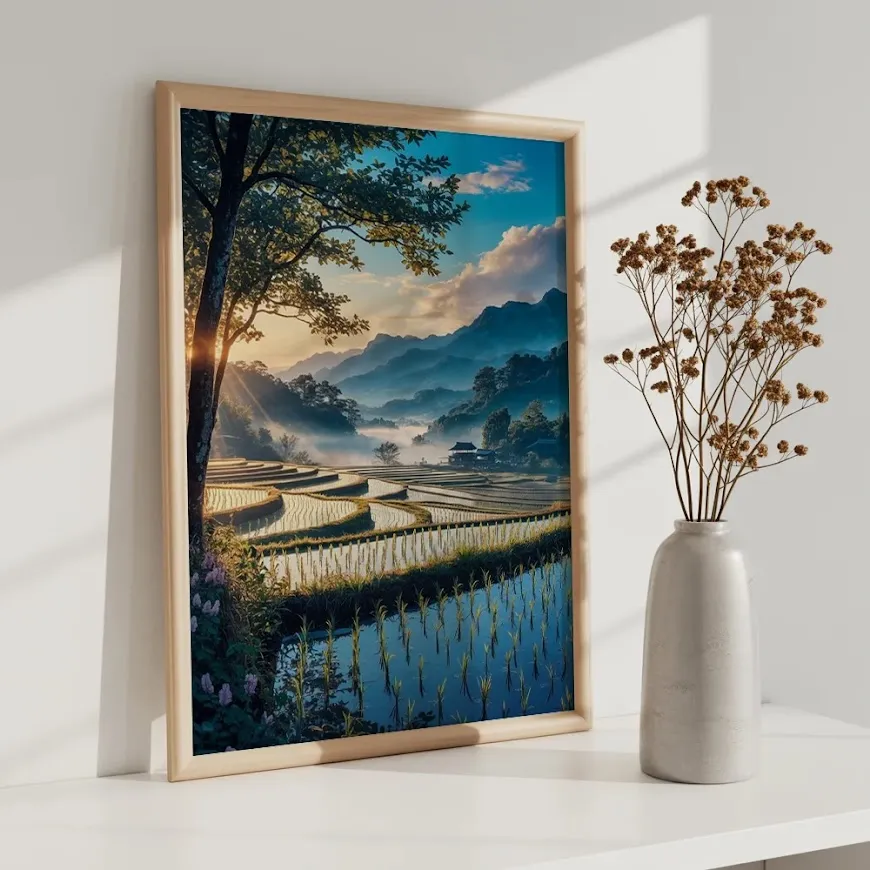 Pintar por Números - Campos de serenidad, foto 6
