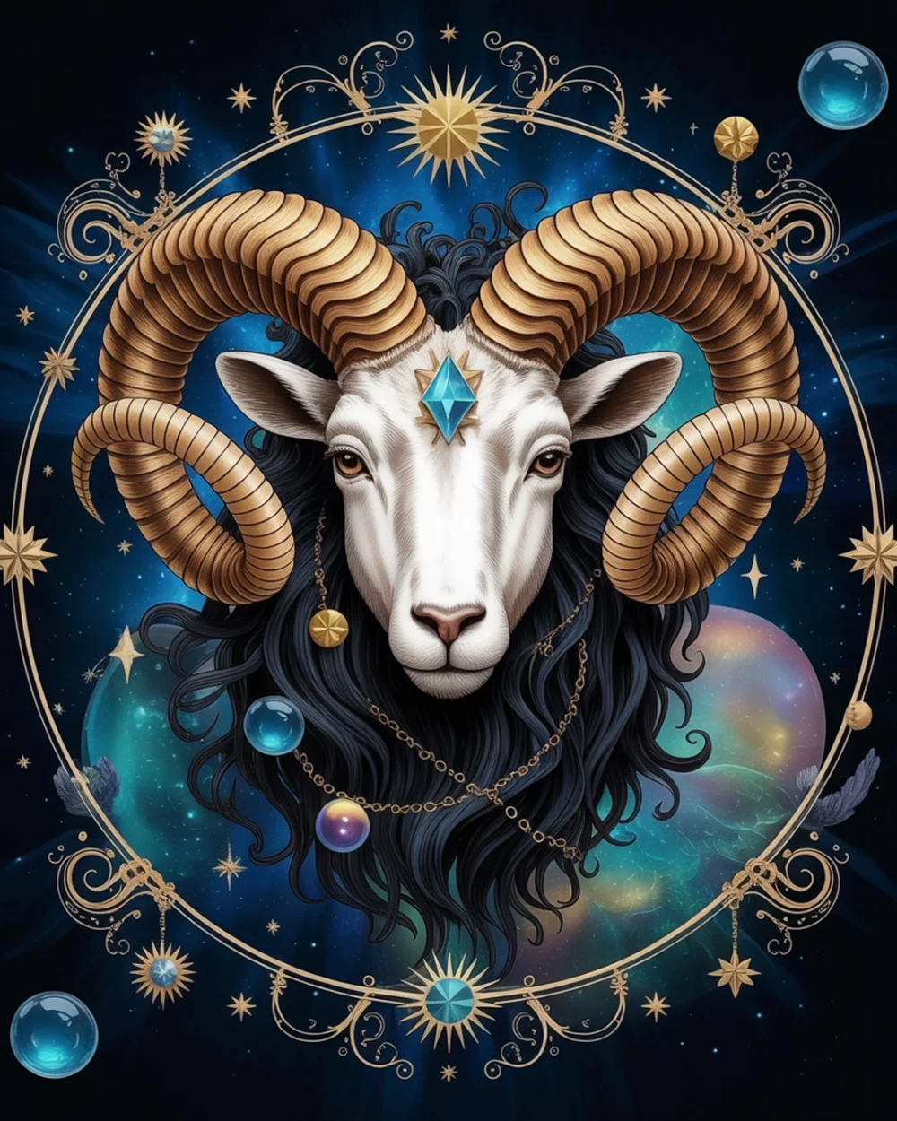 Pintar por Números - Constelación - Aries, foto 2