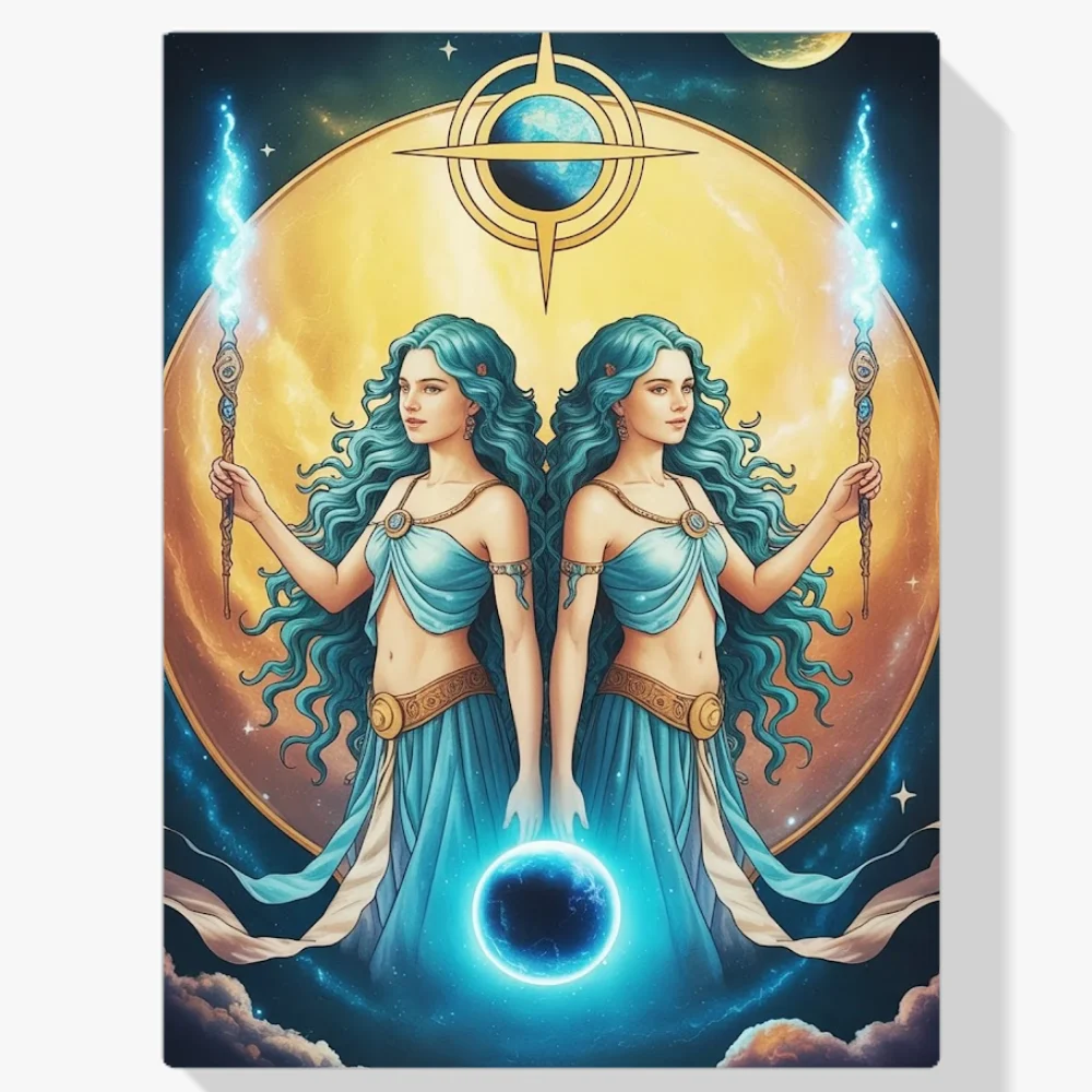 Pintar por Números - Constelación - Géminis