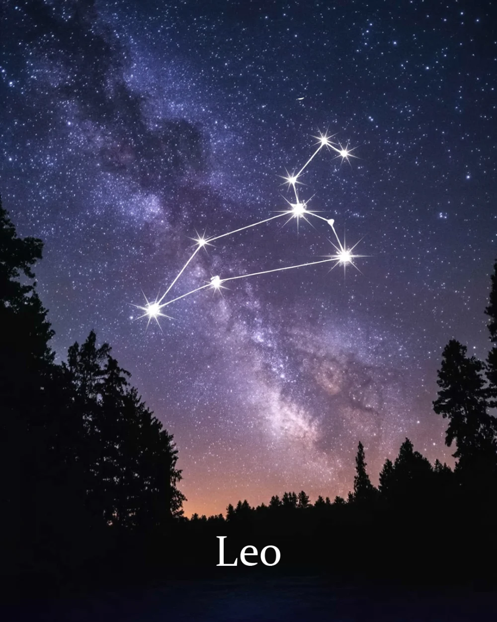 Pintar por Números - Constelación - Leo, foto 2