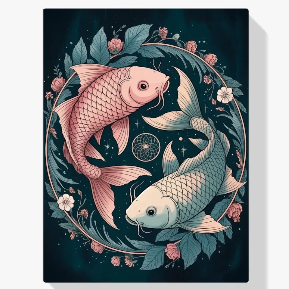 Pintar por Números - Constelación - Piscis