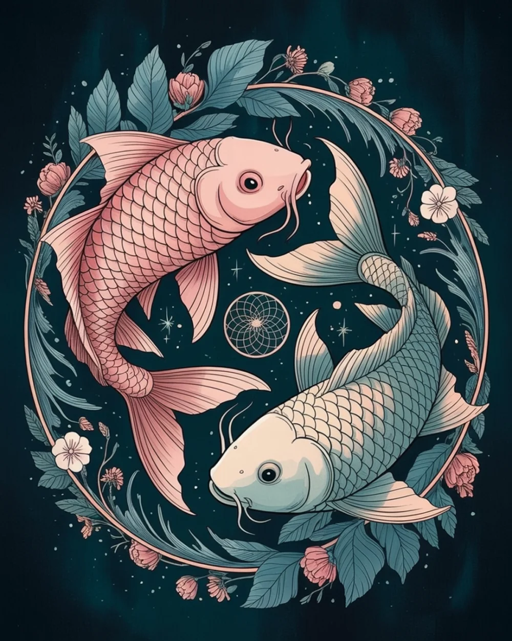 Pintar por Números - Constelación - Piscis, foto 2