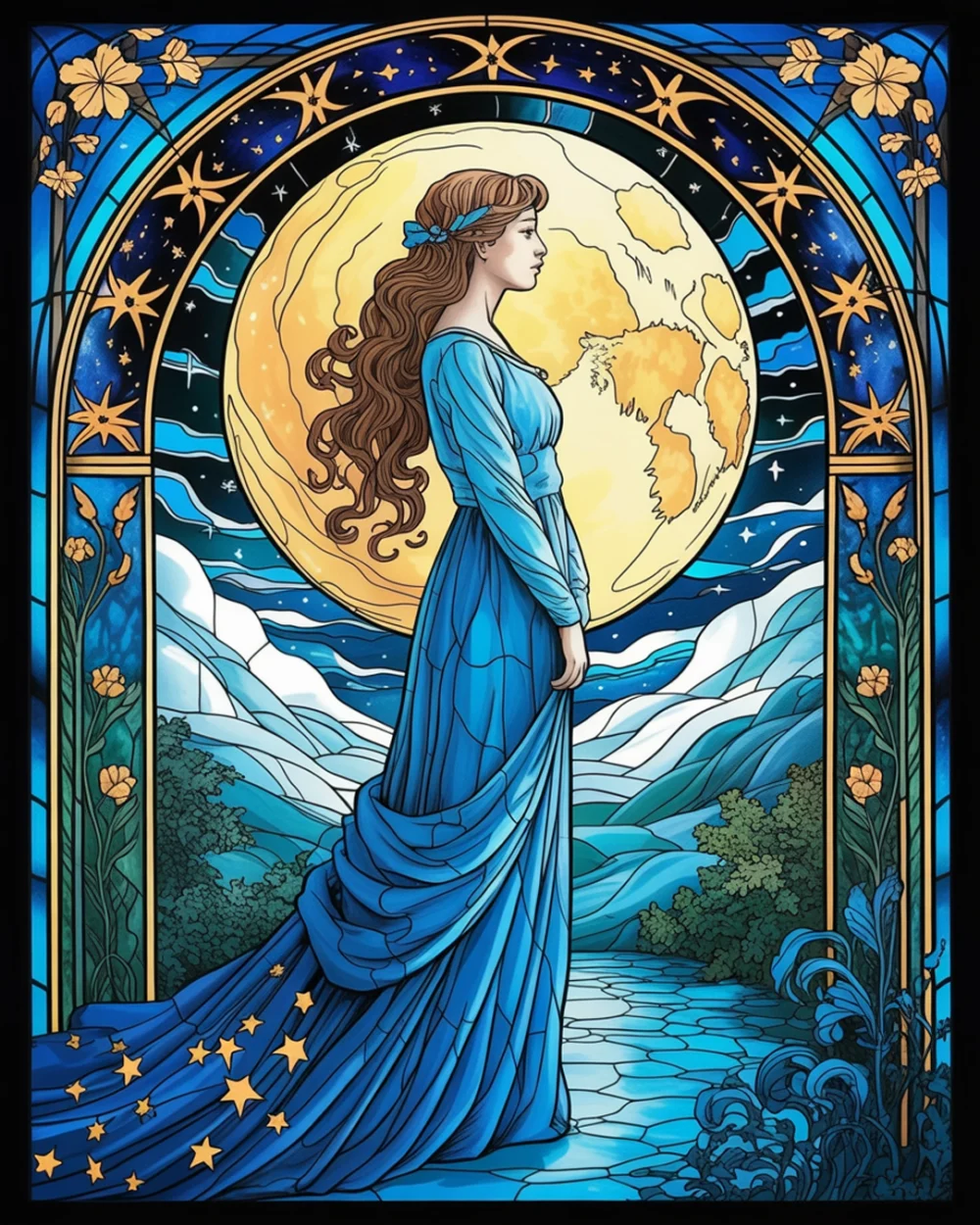 Pintar por Números - Constelación - Virgo, foto 2