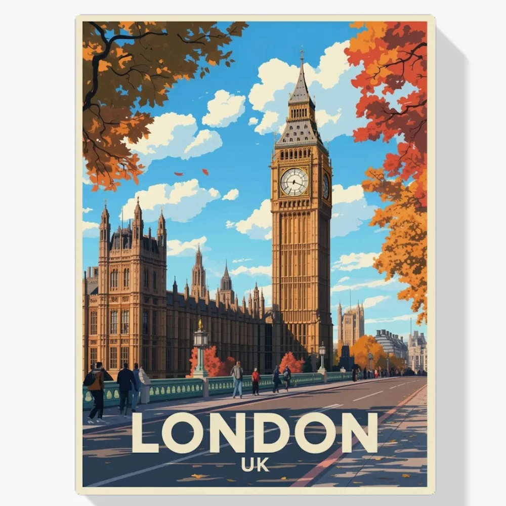 Pintar por Números - Londres, Reino Unido