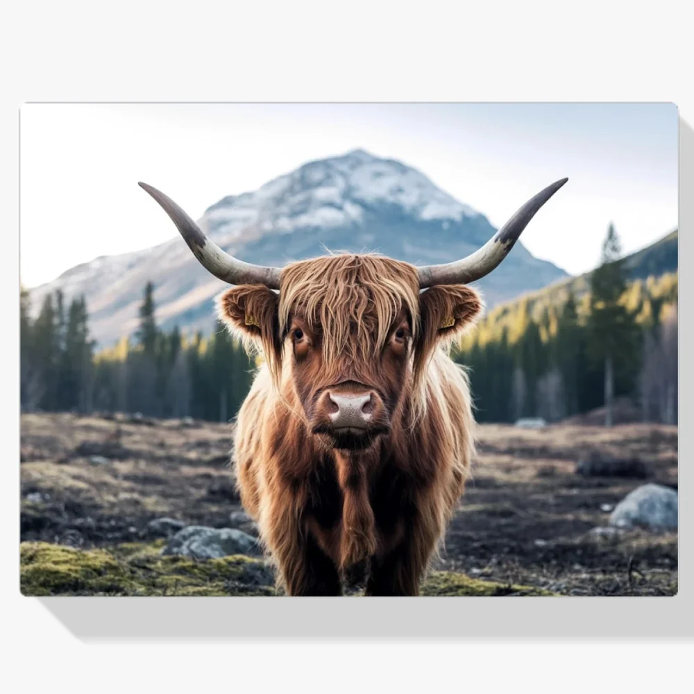 Pintar por Números - Montañés escocés