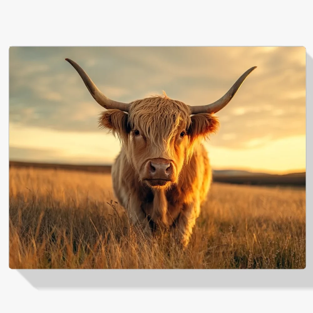 Pintar por Números - Montañés escocés