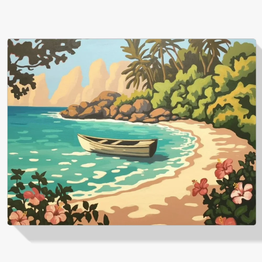 Pintar por Números - Paraíso pintado