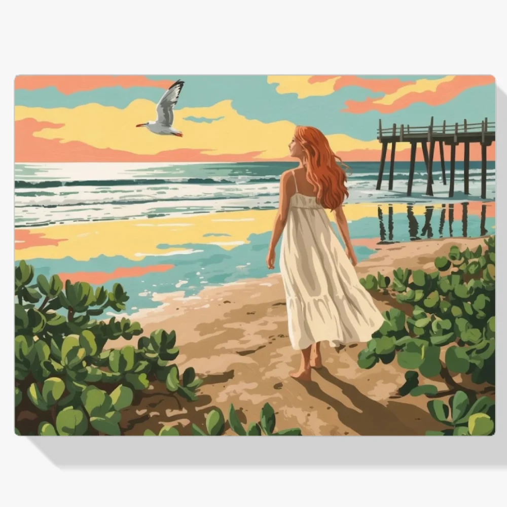 Pintar por Números - Paseo al atardecer