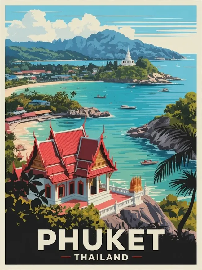 Pintar por Números - Phuket, Tailandia, foto 2