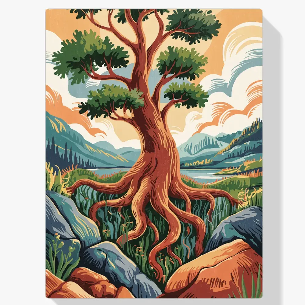 Pintar por Números - Raíces antiguas