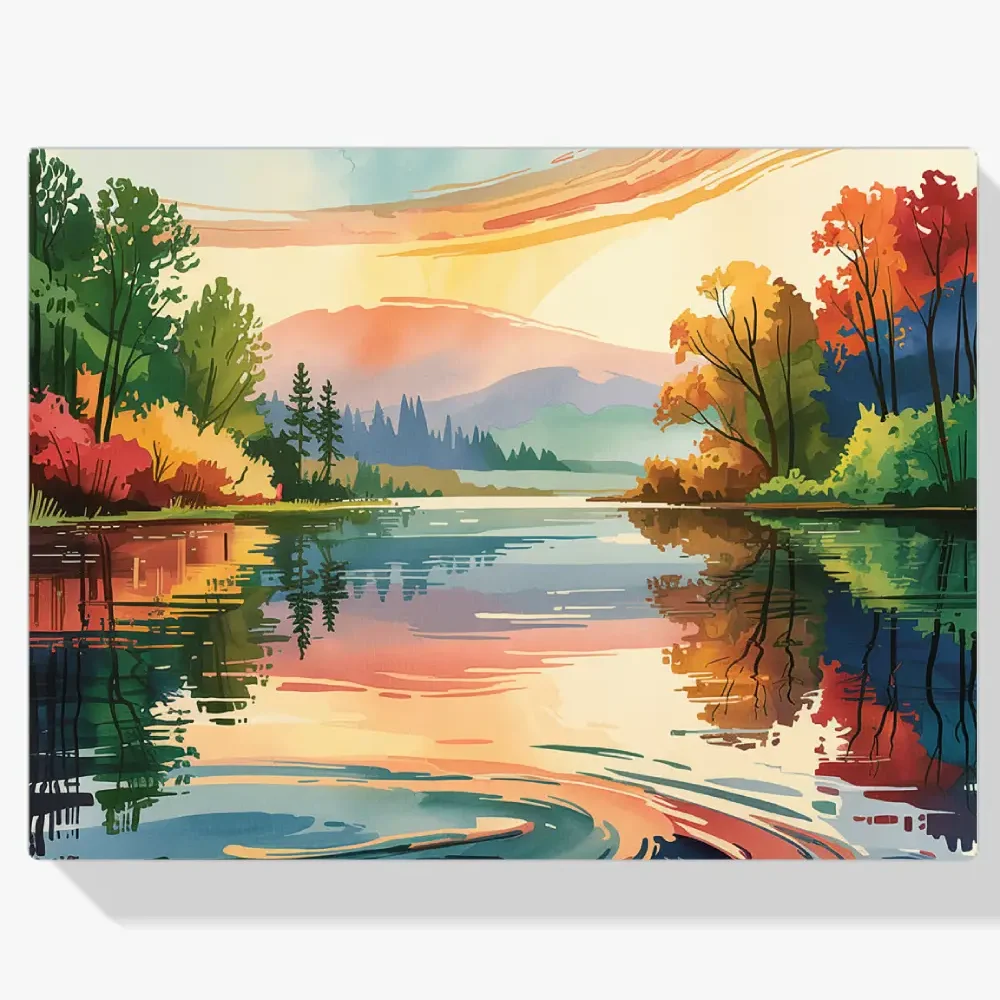 Pintar por Números - Respira en azul