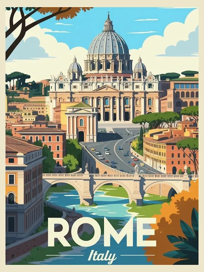 Pintar por Números - Roma, Italia, foto 2