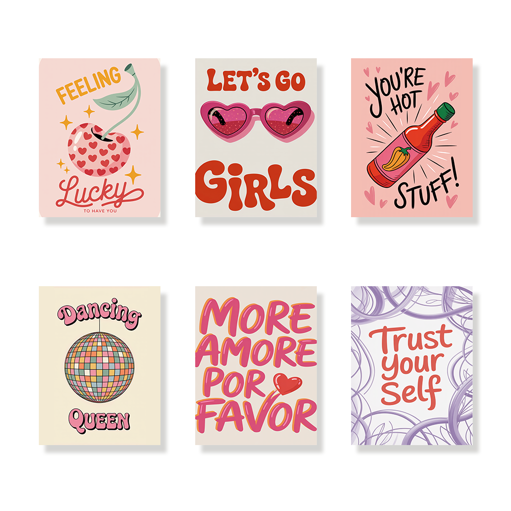 Pintar por números - 6 mini pinturas | Conjunto de Arrasa Todo el Día