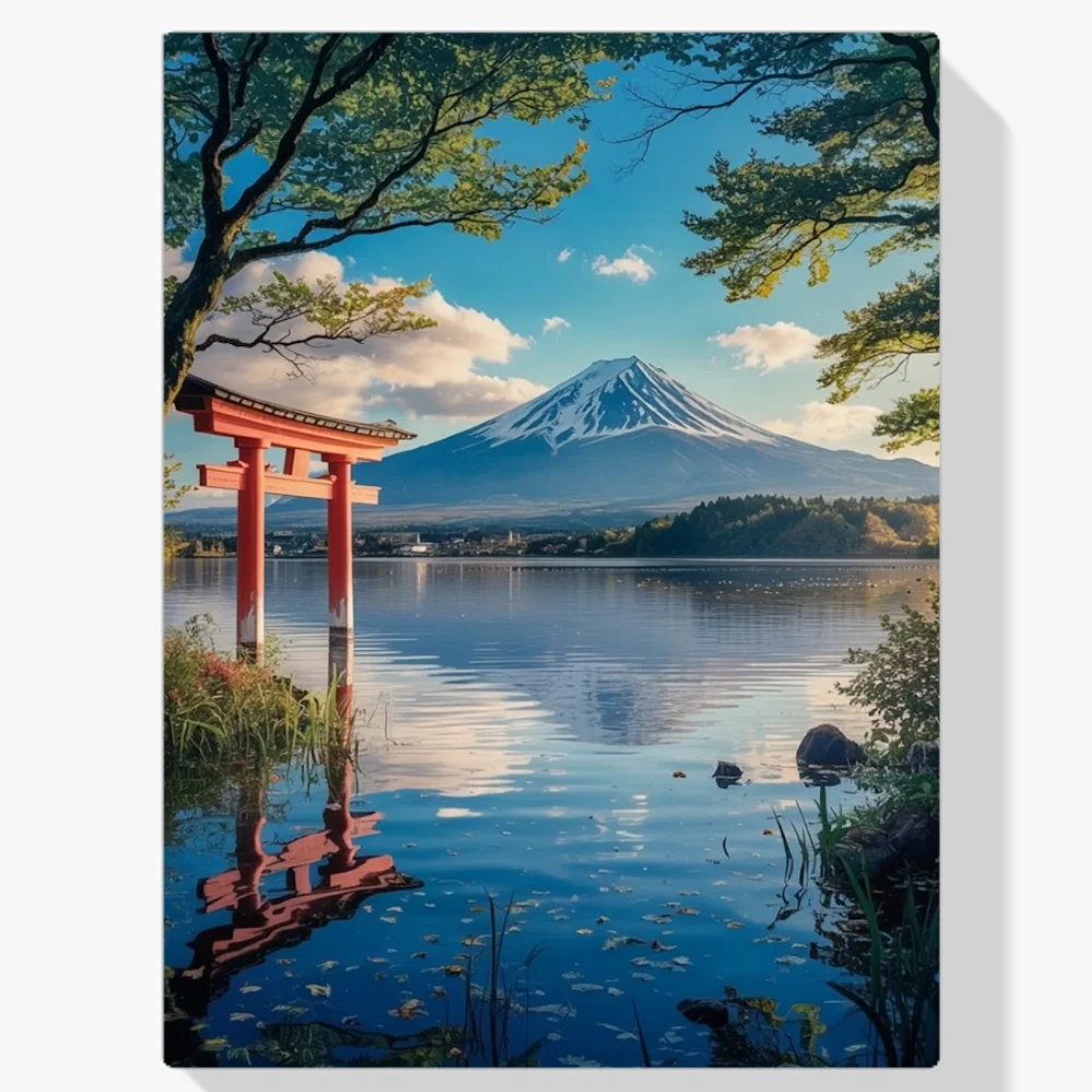 Pintar por Números - Susurros del Monte Fuji