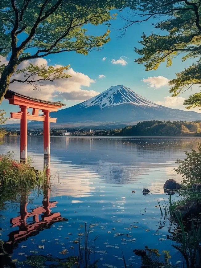 Pintar por Números - Susurros del Monte Fuji, foto 2