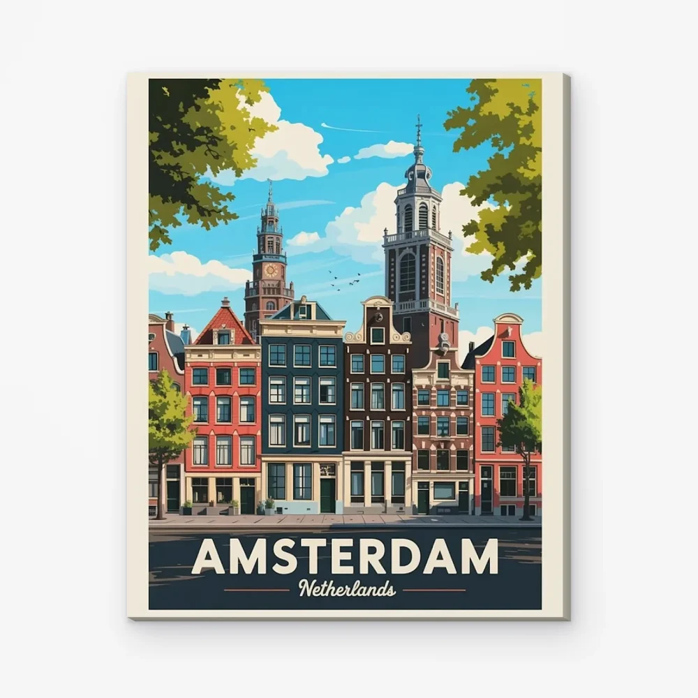 Pintar por Números - Ámsterdam, Países Bajos