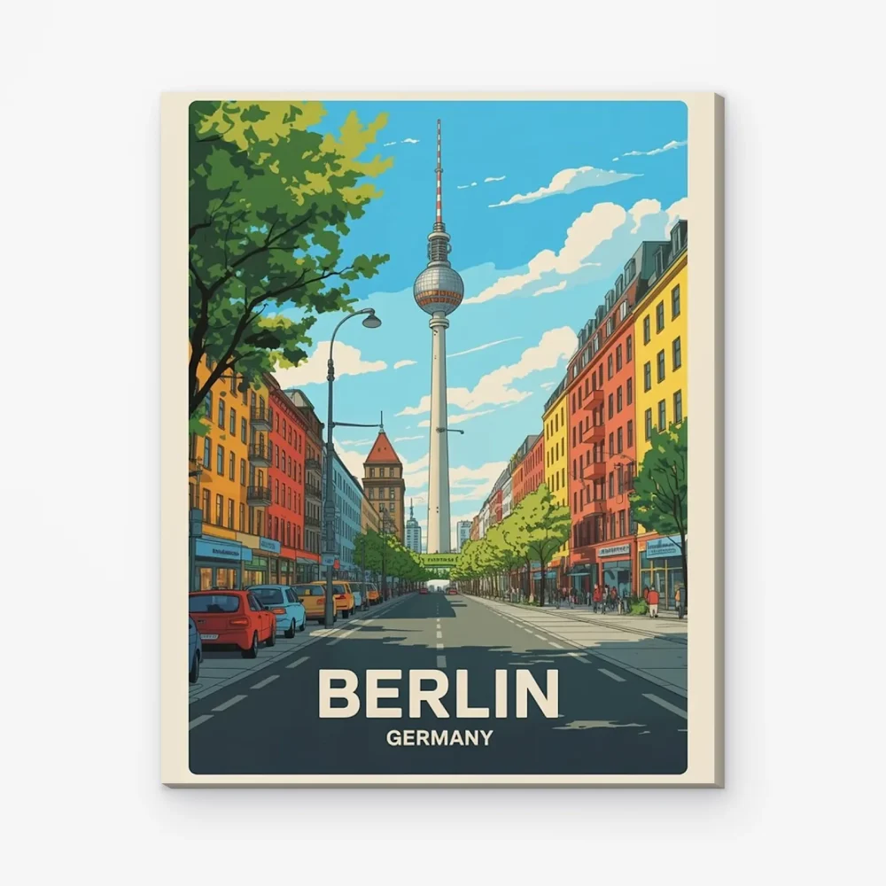 Pintar por Números - Berlín, Alemania