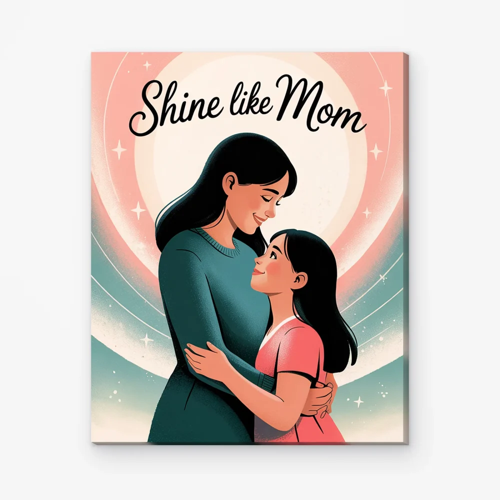 Pintar por Números - Brilla como mamá