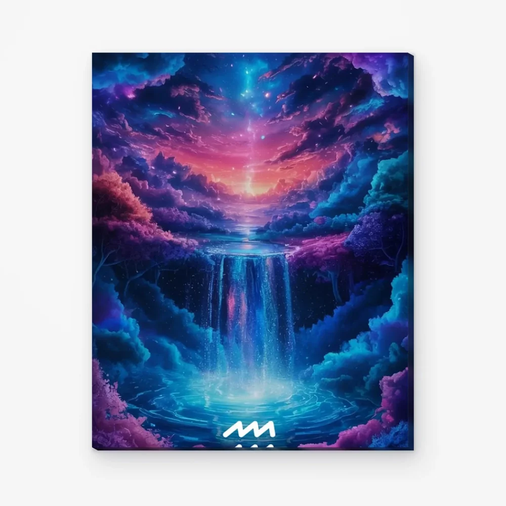 Pintar por Números - Constelación - Acuario cósmico