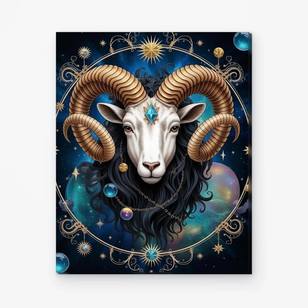 Pintar por Números - Constelación - Aries cósmico