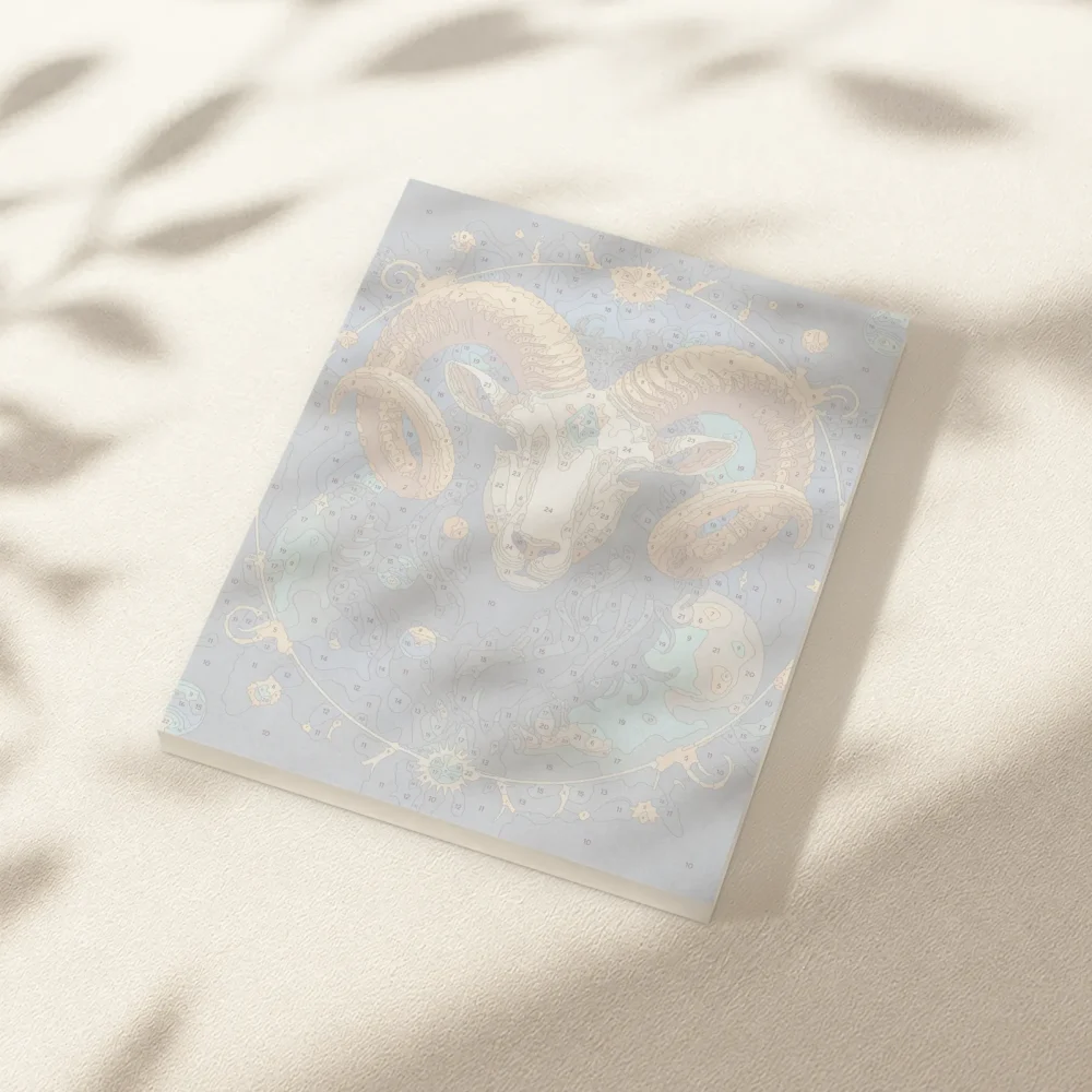 Pintar por Números - Constelación - Aries cósmico