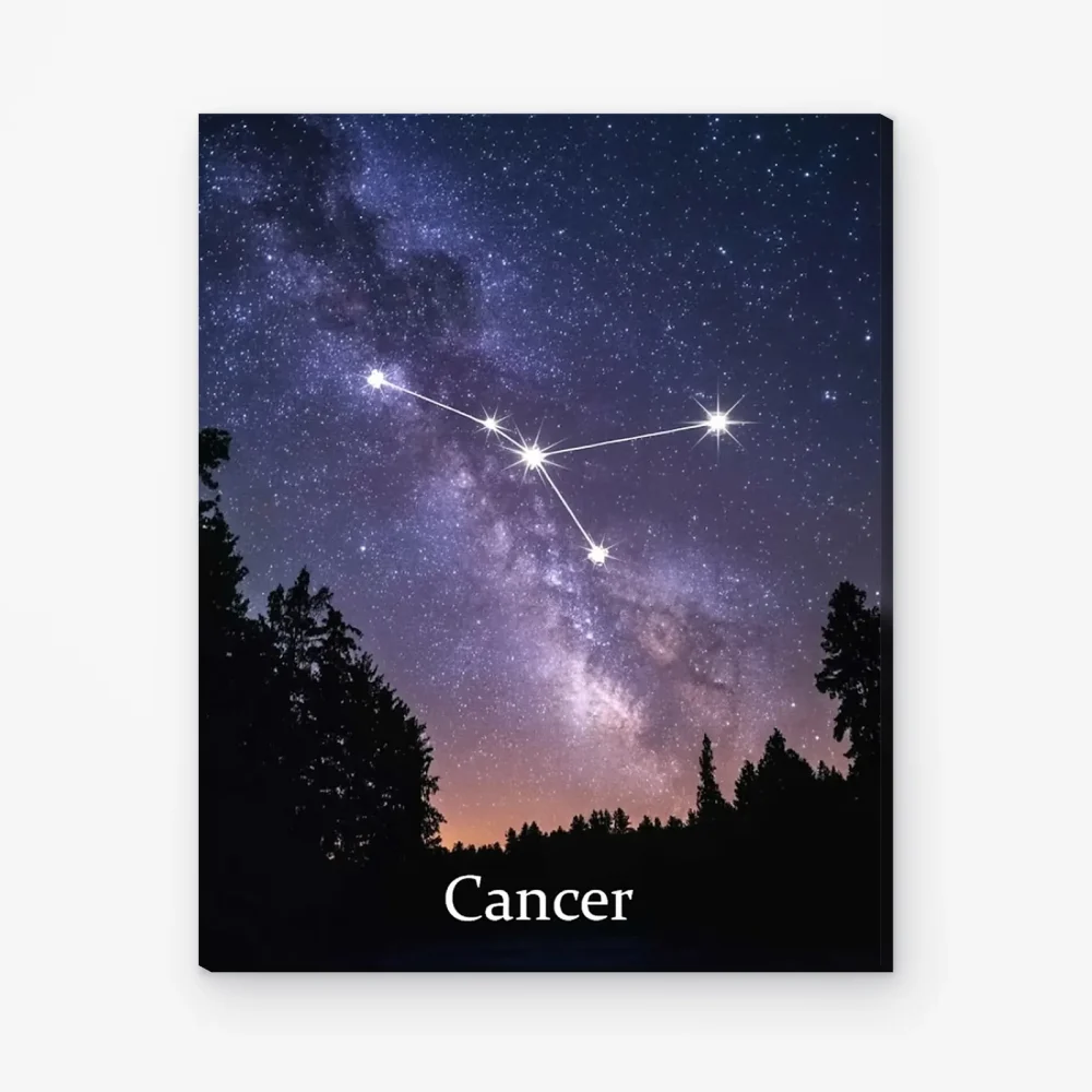 Pintar por Números - Constelación - Cáncer en la Vía Láctea