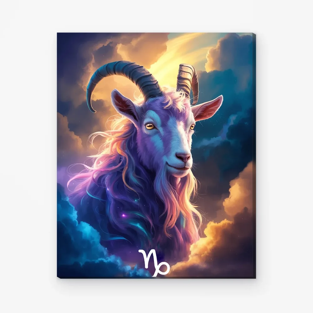 Pintar por Números - Constelación - Capricornio cósmico