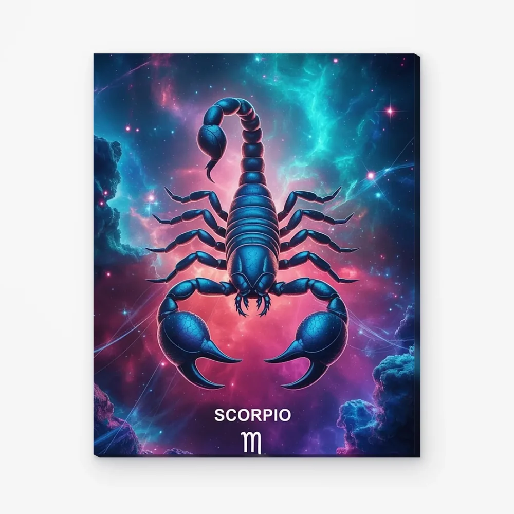 Pintar por Números - Constelación - Escorpio cósmico