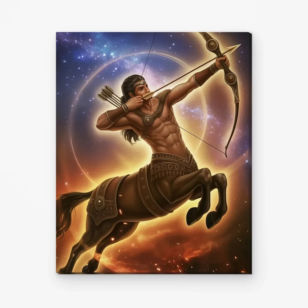 Pintar por Números - Constelación - Sagitario cósmico