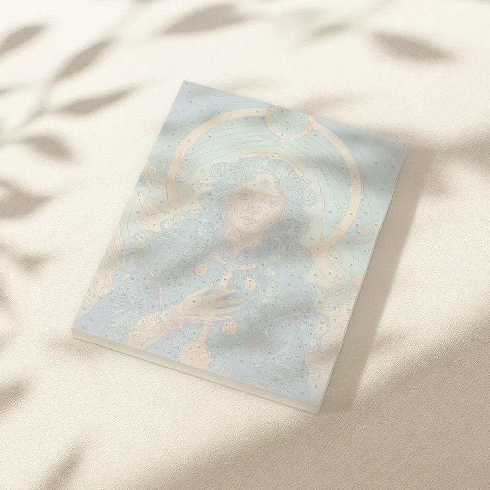 Pintar por Números - Constelación - Virgo celestial
