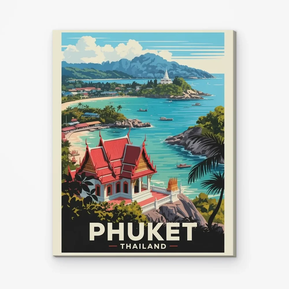 Pintar por Números - Phuket, Tailandia