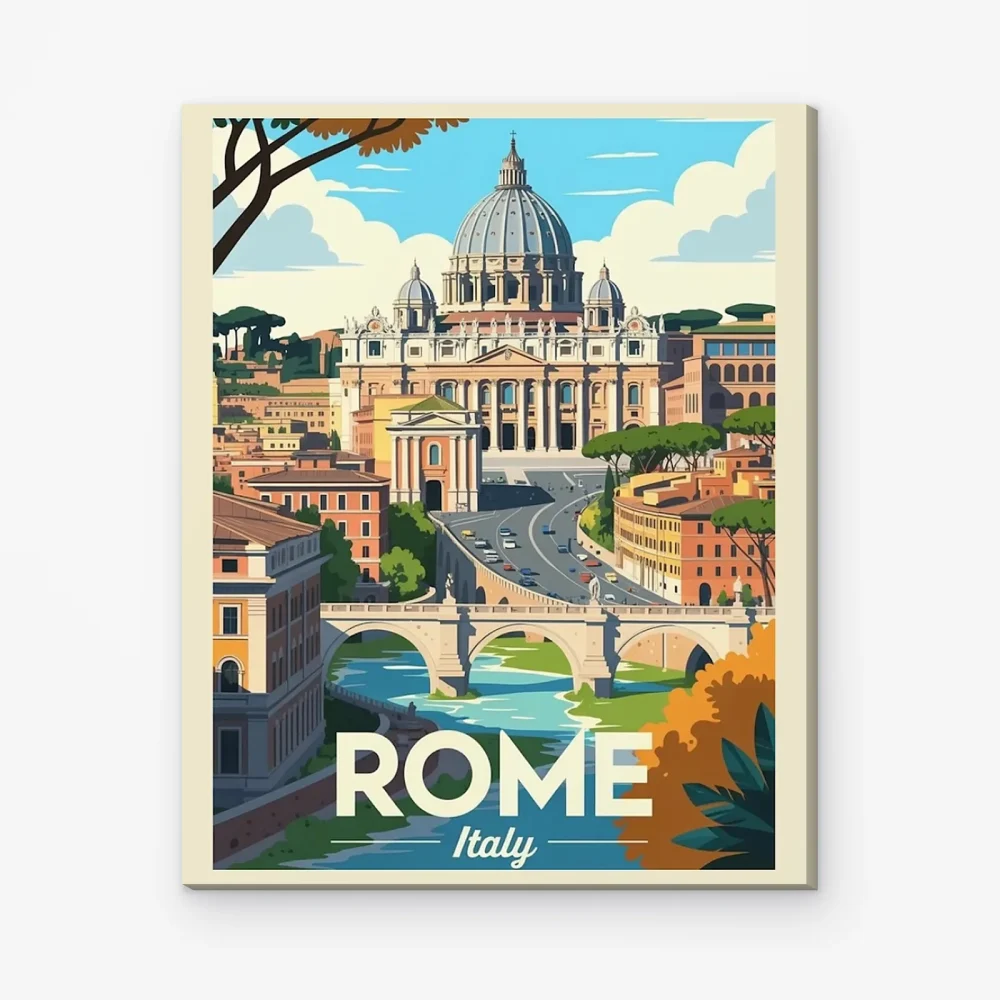Pintar por Números - Roma, Italia