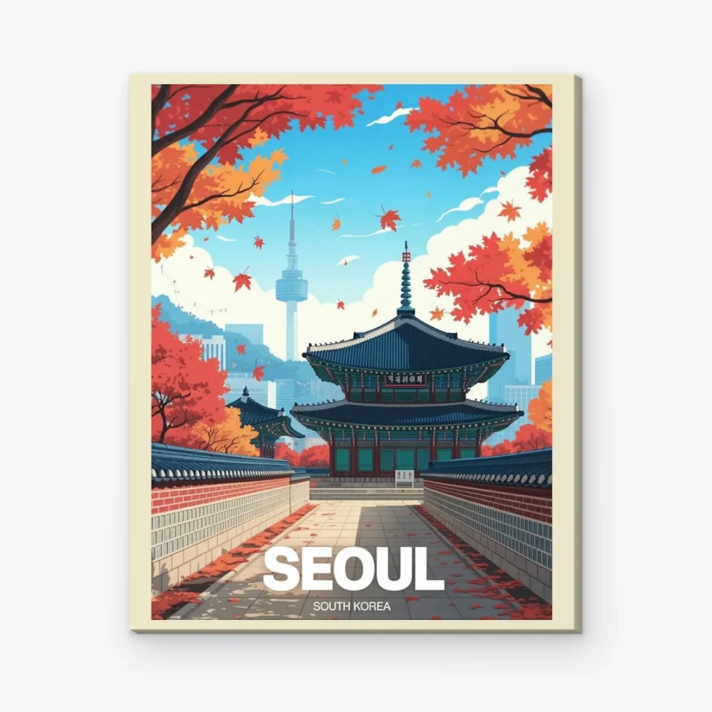 Pintar por Números - Seúl, Corea del Sur