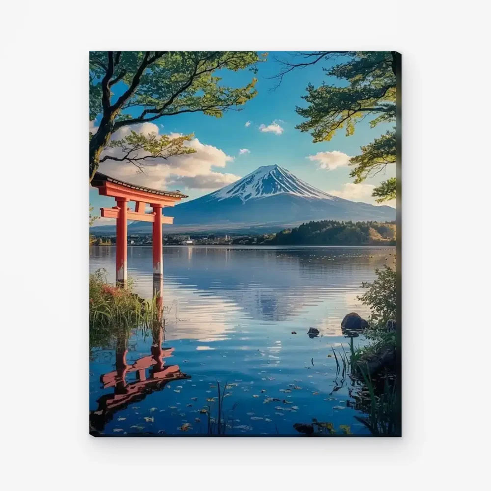 Pintar por Números - Susurros del Monte Fuji