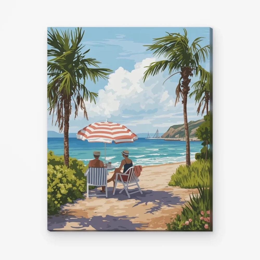 Pintar por Números - Tarde junto al mar