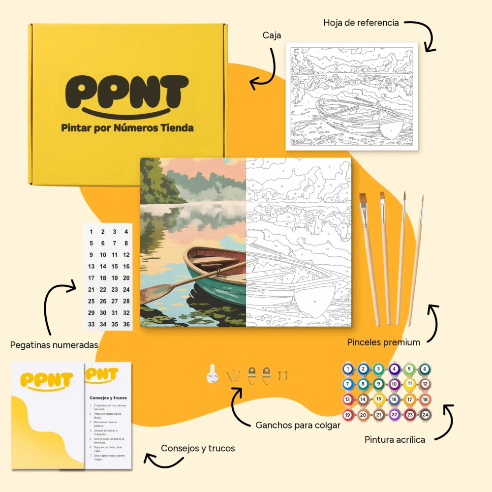 Pintar por Números - Una escapada tranquila