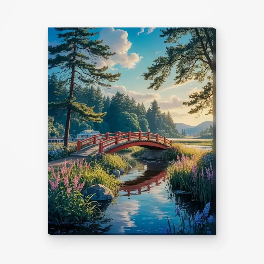Pintar por Números - Vientos sobre el Puente Rojo