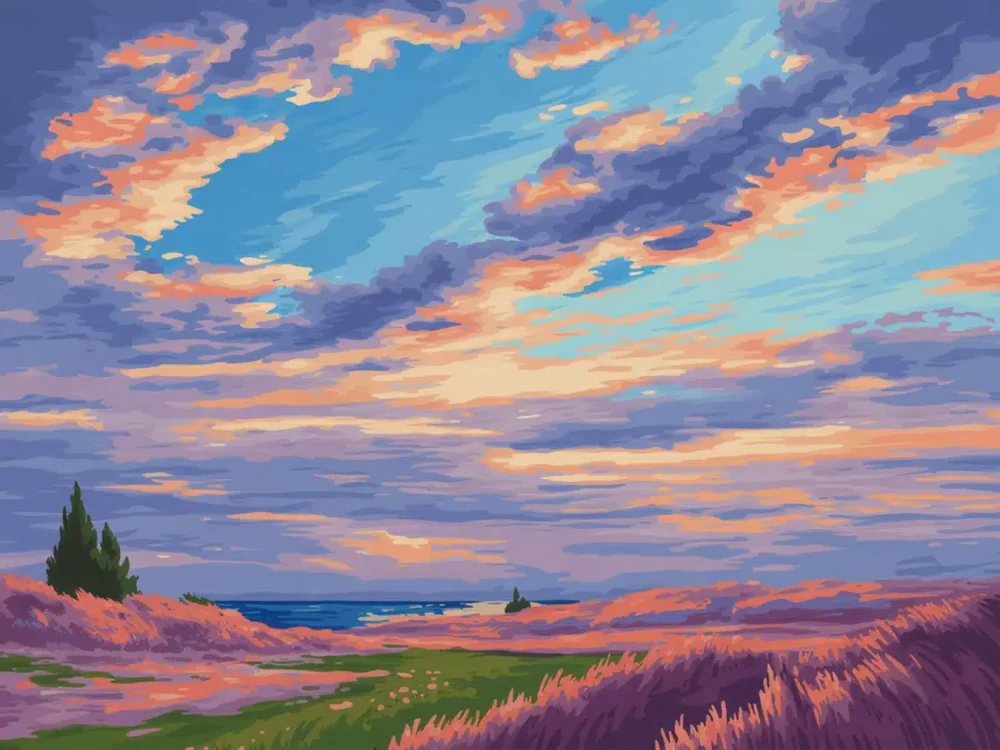 Pintar por Números - Cielo lleno de ecos, foto 2