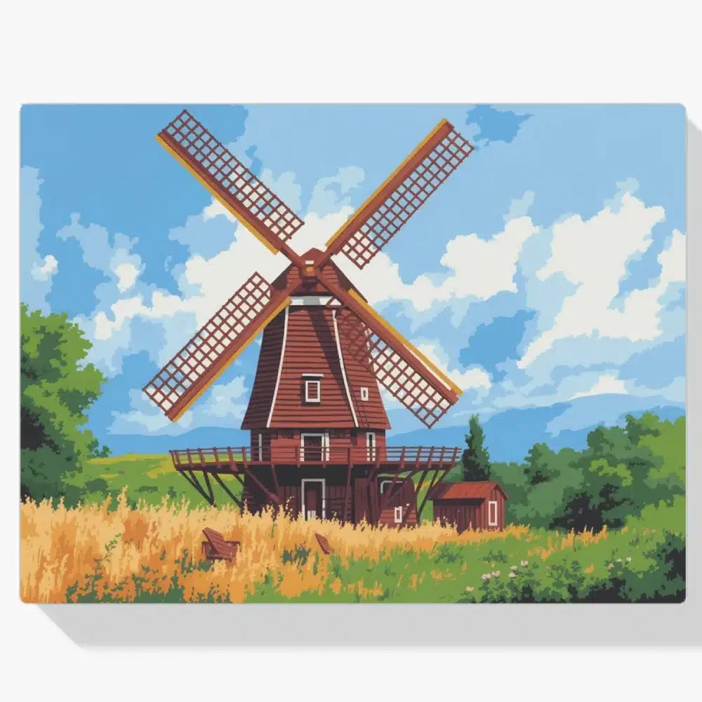 Pintar por Números - Silbido del molino