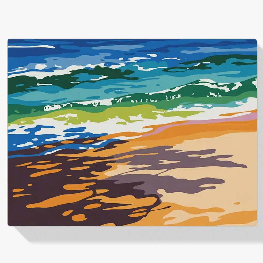 Pintar por Números - Sombras en la arena