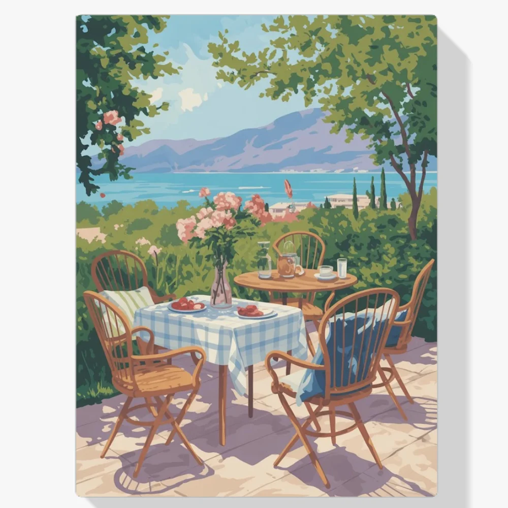 Pintar por Números - Tarde al aire libre