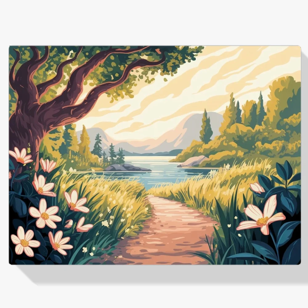 Pintar por Números - Bosque Estelar