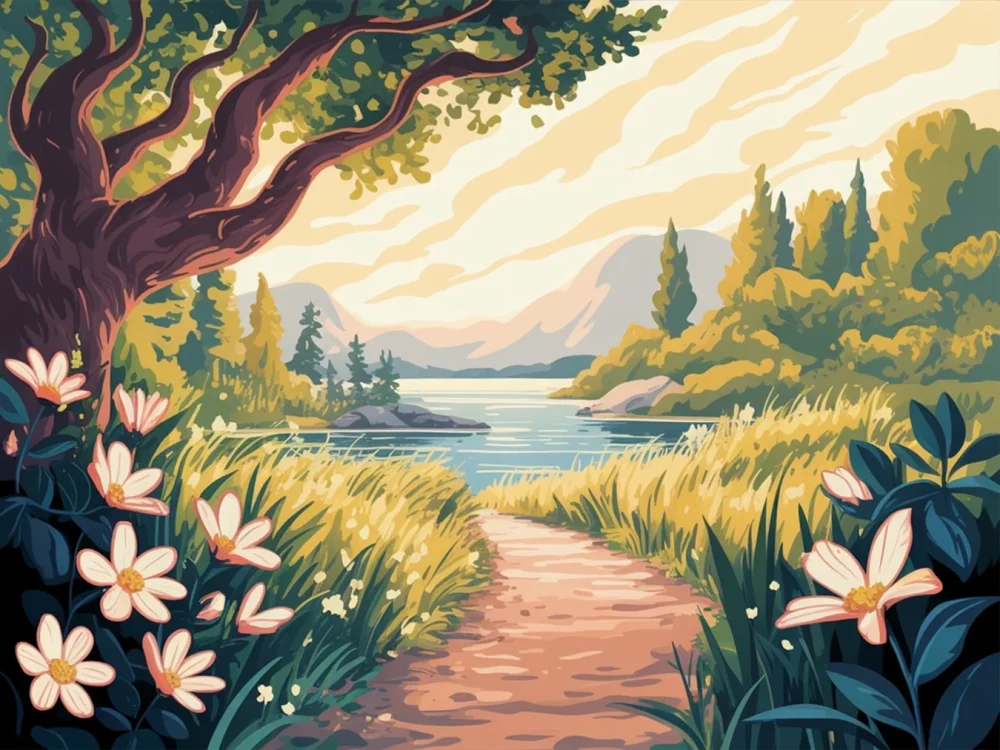 Pintar por Números - Bosque Estelar, foto 2