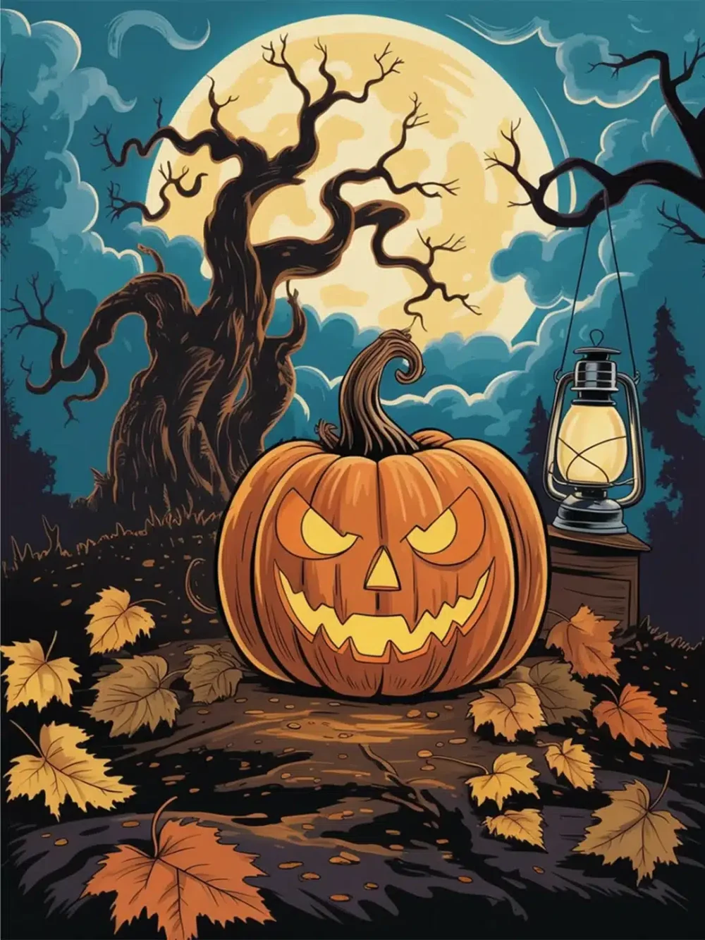 Pintar por Números - Calabaza de Halloween, foto 2