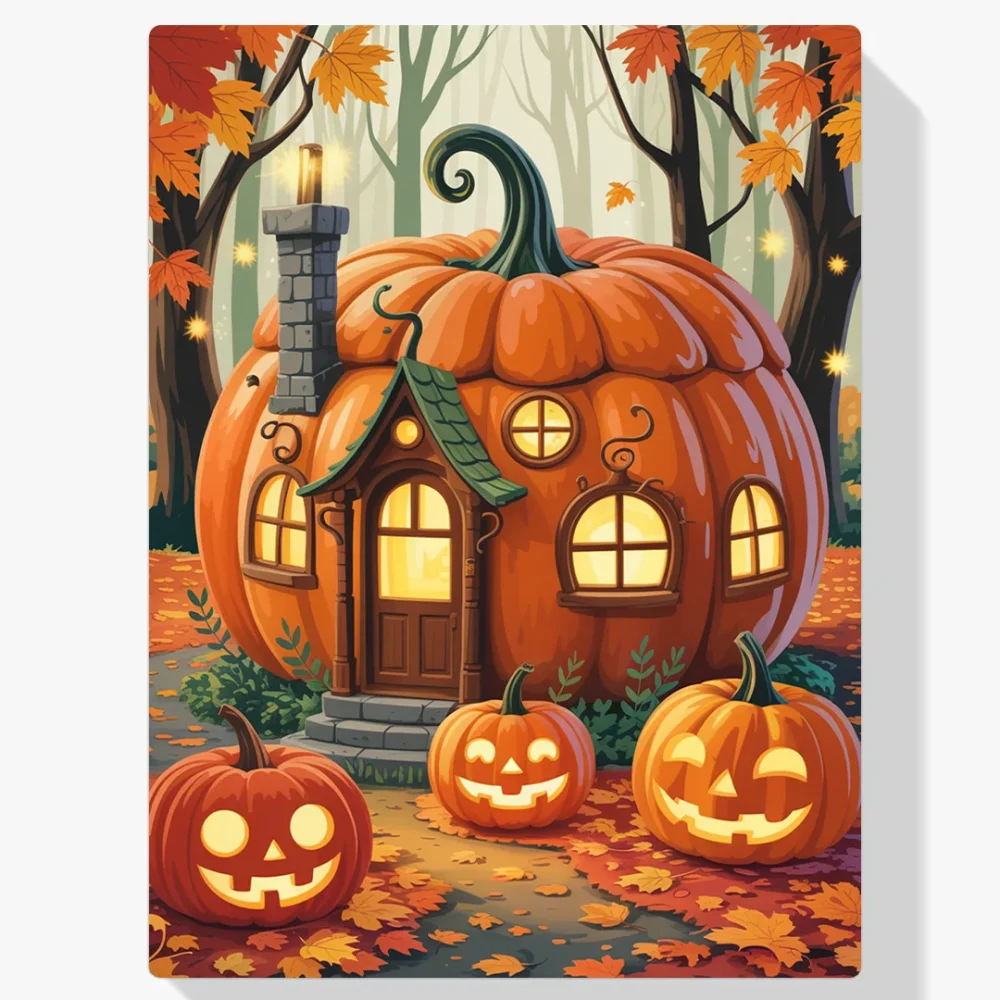 Pintar por Números - Delicia de calabaza