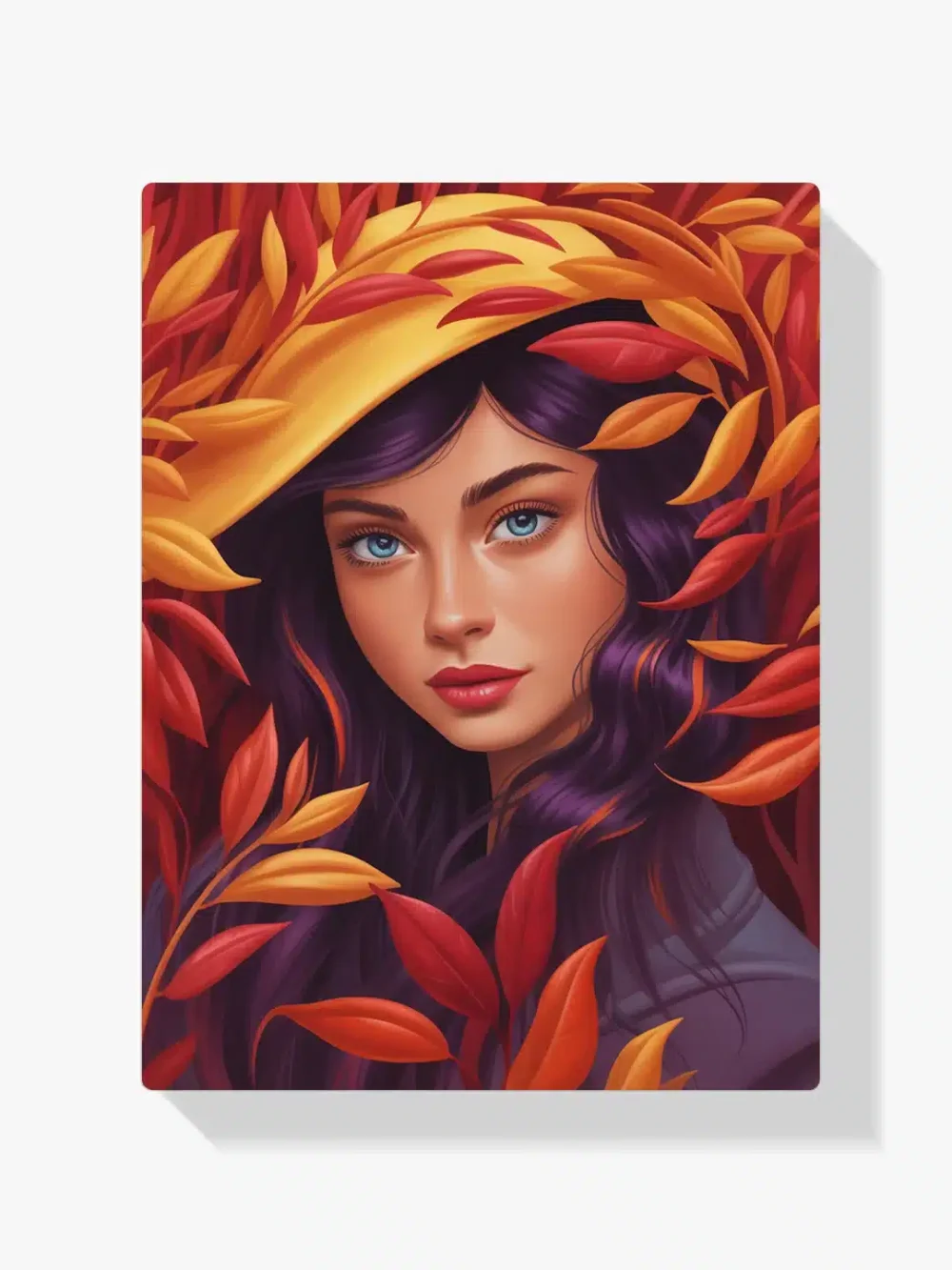 Pintar por Números - Elegancia otoñal – Mujeres florales, foto 1
